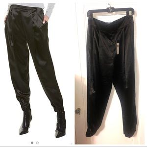 BCBGMAXAZRIA Satin Joggers